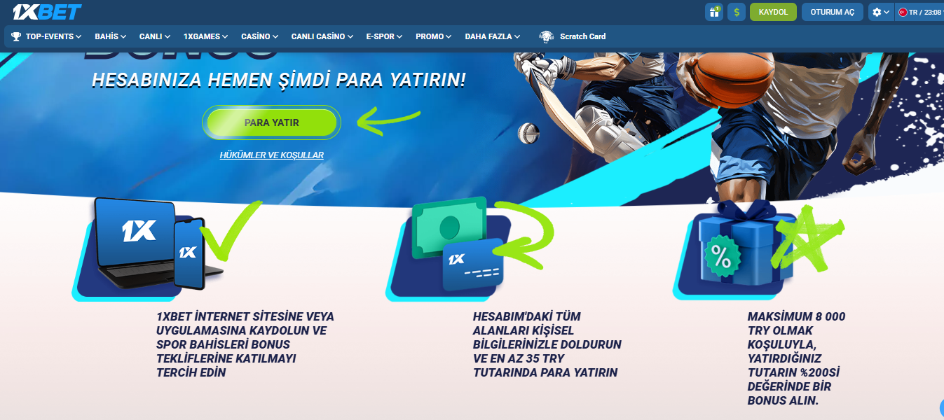 Bonus çevrim hesaplama programlaması için şartlar ve koşullar